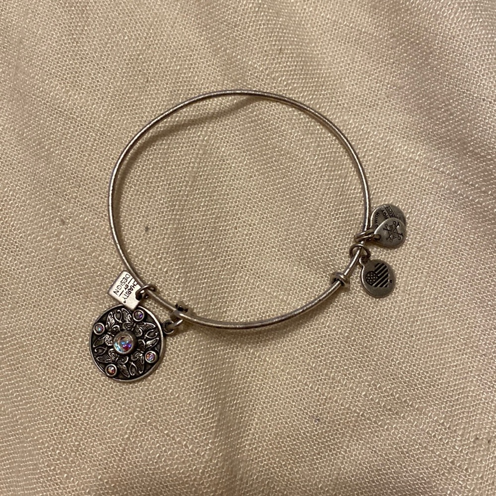 Alex and Ani silver bracelet - wings of change